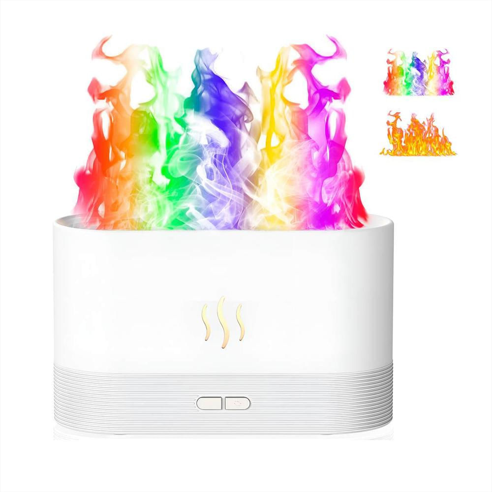 Difusor Humidificador Aromas Efecto Llama Chimenea 180Ml img #2