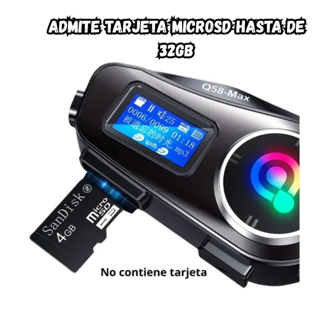 Intercomunicador Q58 Max Bluetooth Casco Moto Calidad Premium img #2