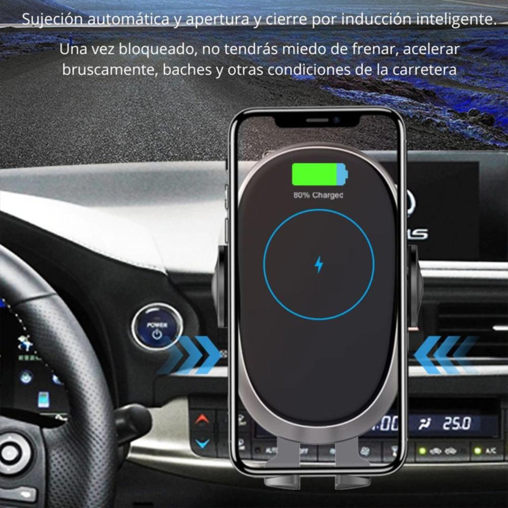 Soporte Para Celular Con Carga Inalámbrica 15W img #4