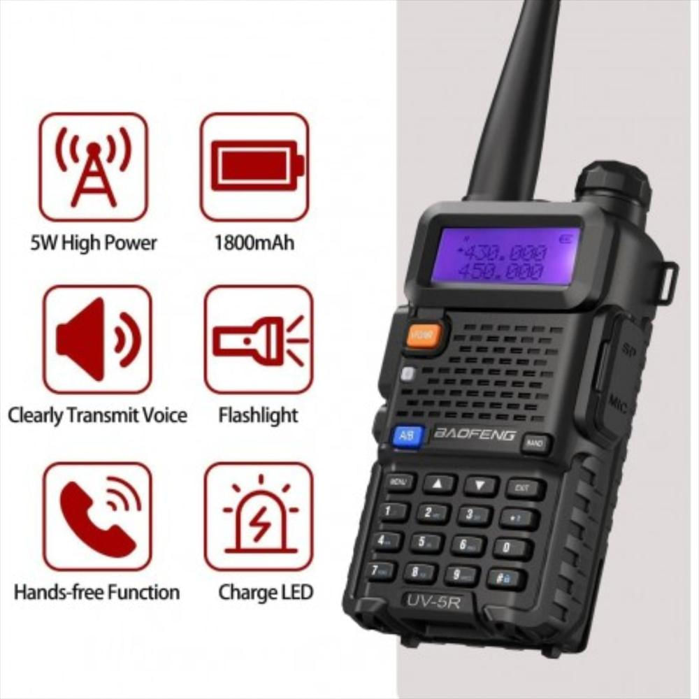 Radio Baofeng Uv 5R Vhf Uhf Kit X 2 img #4