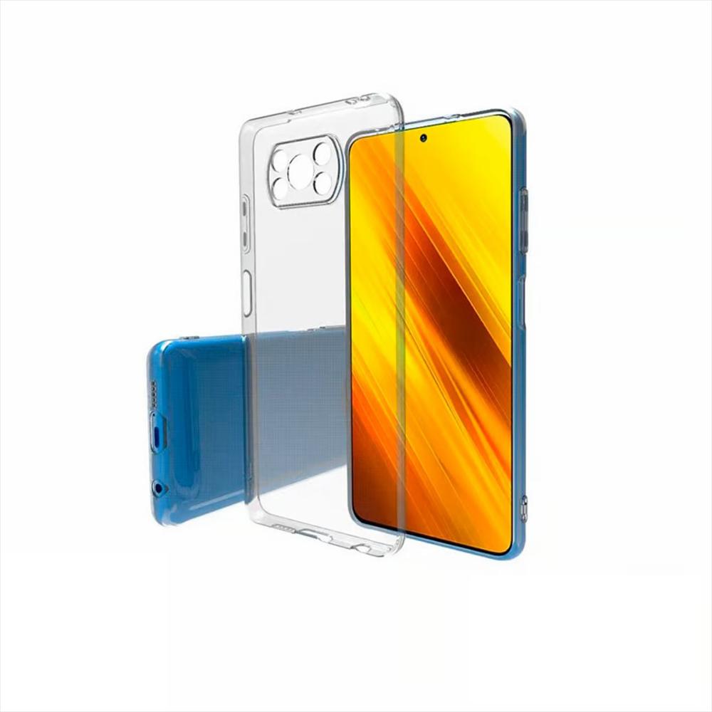 Funda Rígida Transparente Antichoque + Hidrogel Hd Para Xiaomi Poco X3 Pro img #4