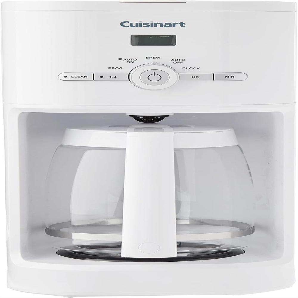 Cafetera Programable Cuisinart 12 Tazas Color Blanco Jarra Antigoteo Asa Ergonómica img #2