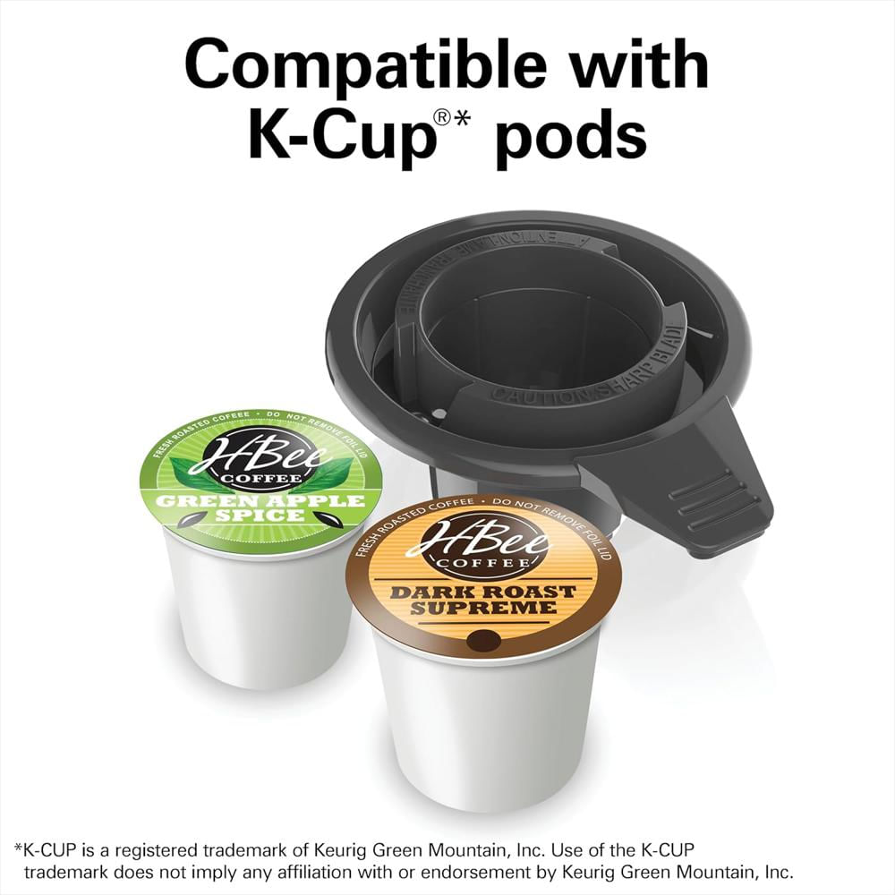 Cafetera Hamilton Beach Commercial Compatible K Cup Soporte Ajustable 295 Ml img #4