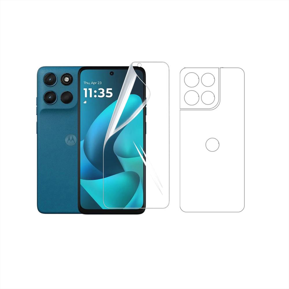 Protector De Pantalla + Trasero En Hidrogel Para Motorola Moto G57 Power img #1