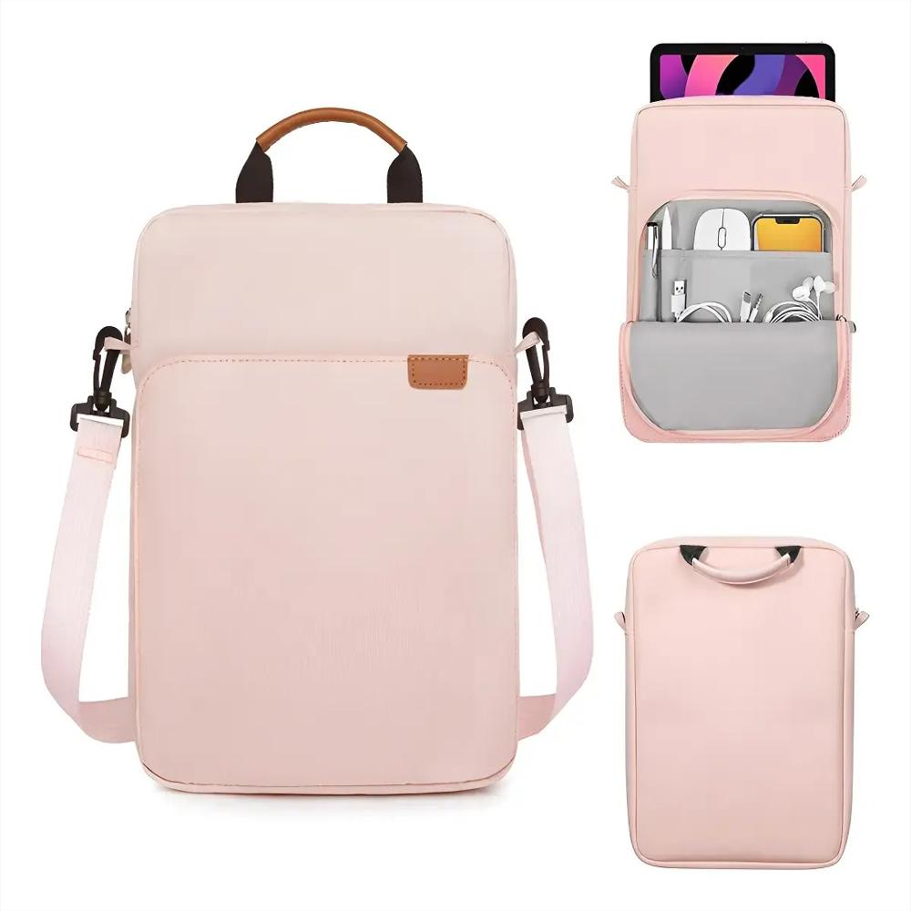 Estuche Teclado Trackpad Para Ipad A16 2025 Rosa +Bolso+Paper Like img #2