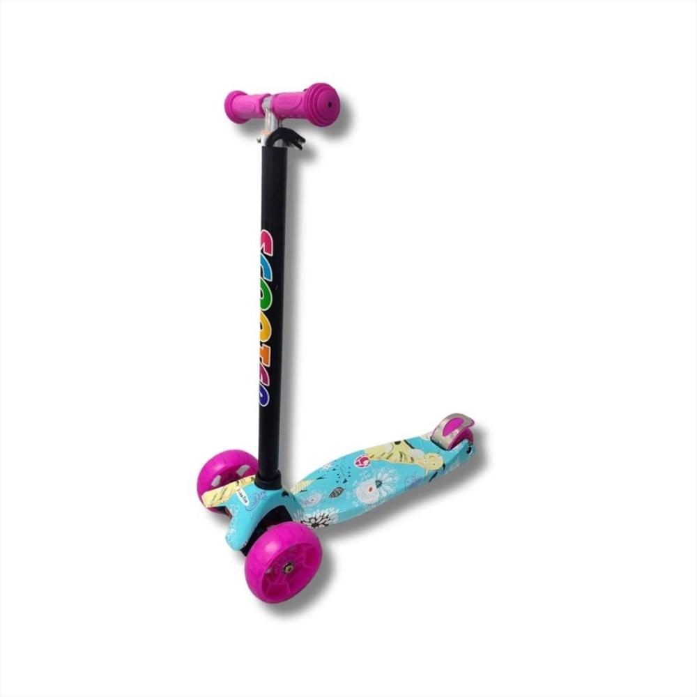 Scooter Diseño Niña Luces Led 3 Ruedas Diseños Ni Ap img #1
