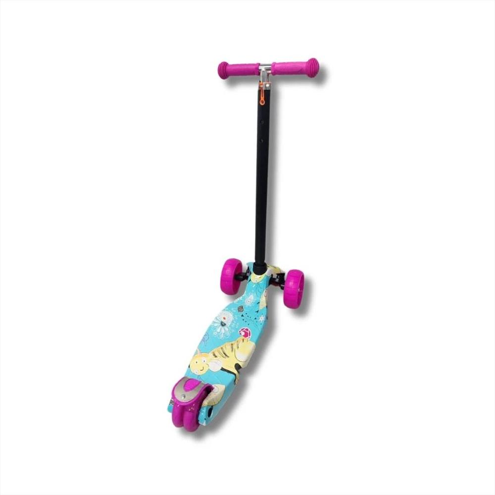 Scooter Diseño Niña Luces Led 3 Ruedas Diseños Ni Ap img #2