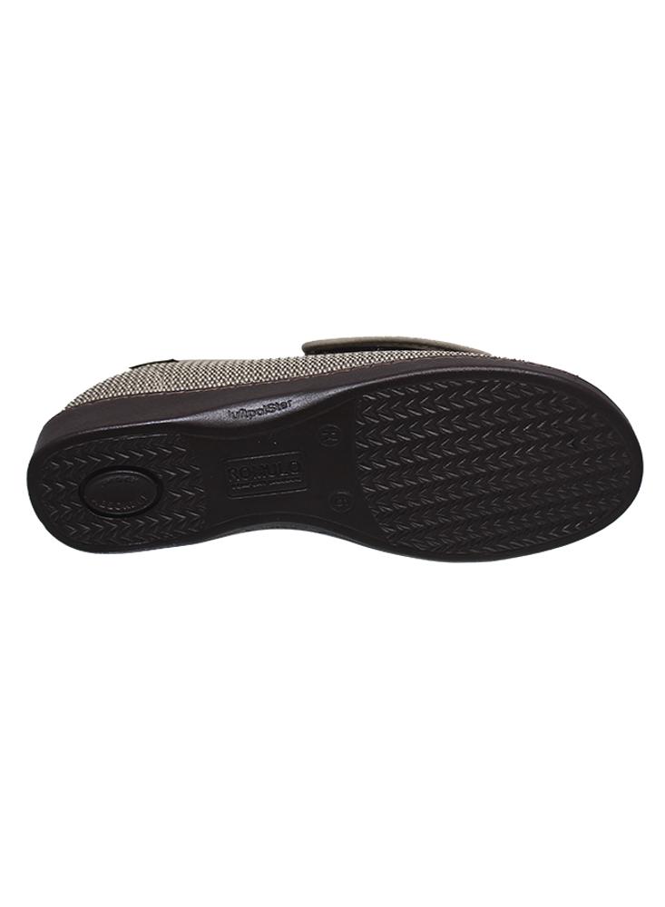 Sandalia Despuntada Romulo Textil Ajuste Velcro img #3