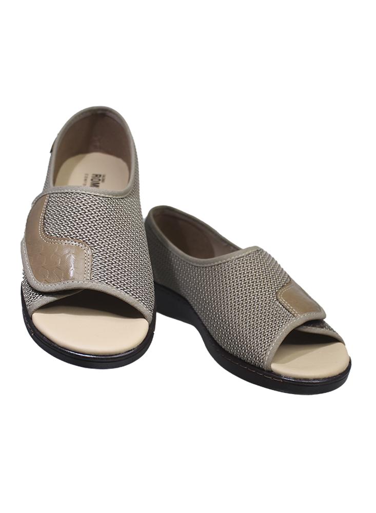 Sandalia Despuntada Romulo Textil Ajuste Velcro img #4