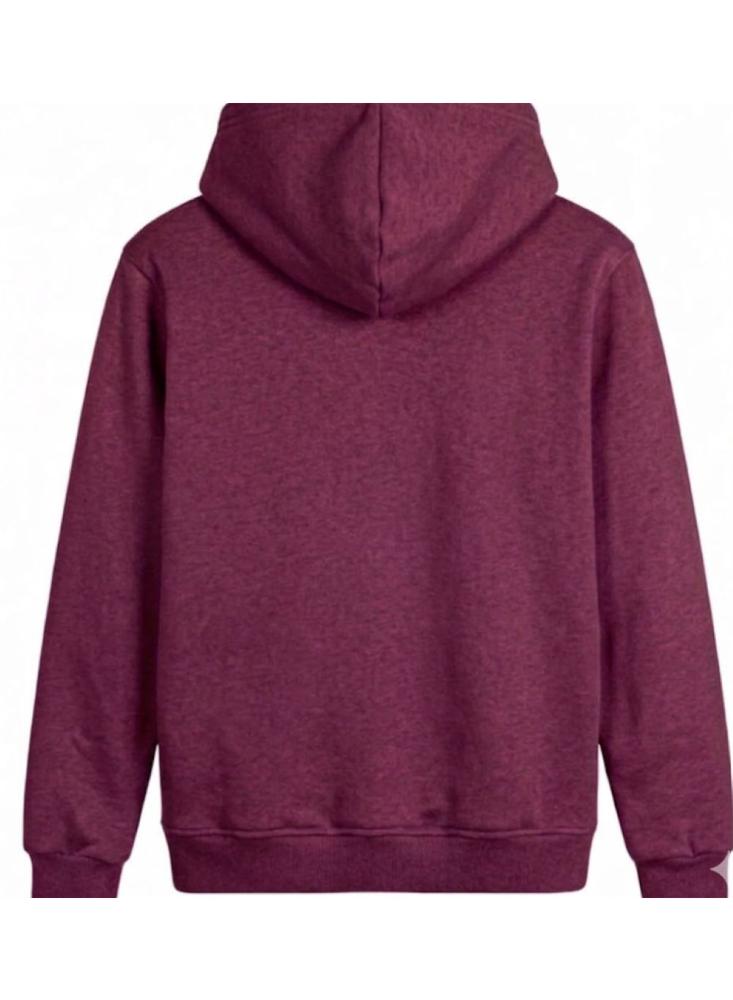 Buzo Hoddie Esencial Unisex Color Vinotinto img #2