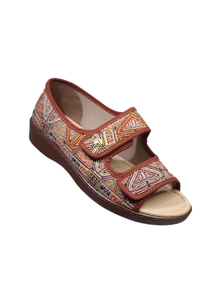 Sandalia Romulo Multicolor Ajuste Velcro img #2