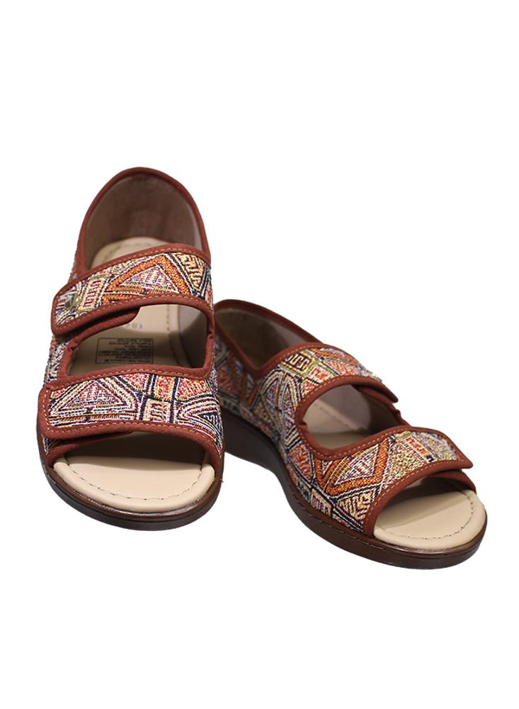 Sandalia Romulo Multicolor Ajuste Velcro img #4