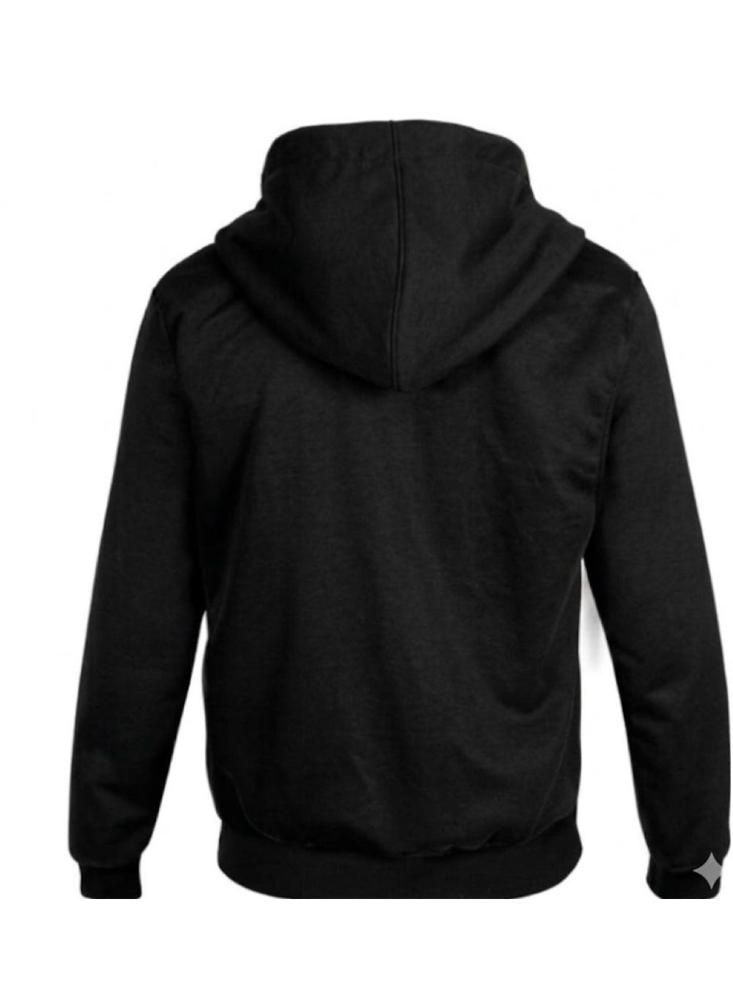 Buzo Hoddie Esencial Unisex Color Negro img #2