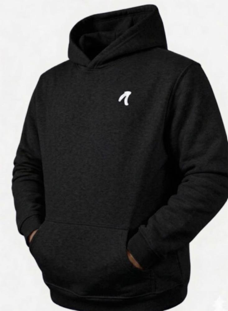 Buzo Hoddie Esencial Unisex Color Negro img #4