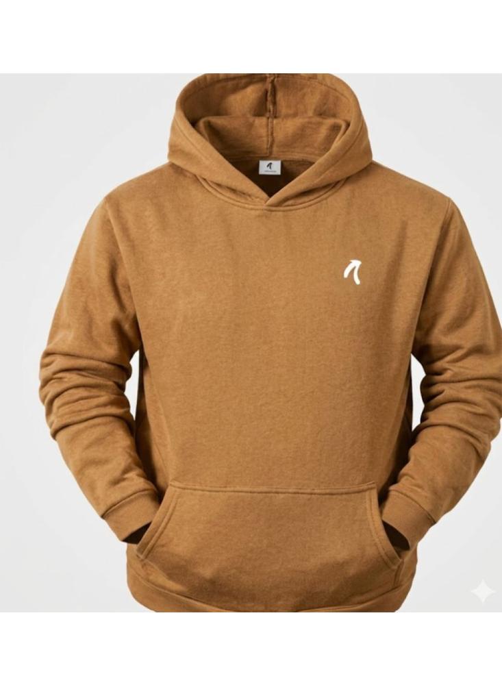 Buzo Hoddie Esencial Unisex Color Camel img #1
