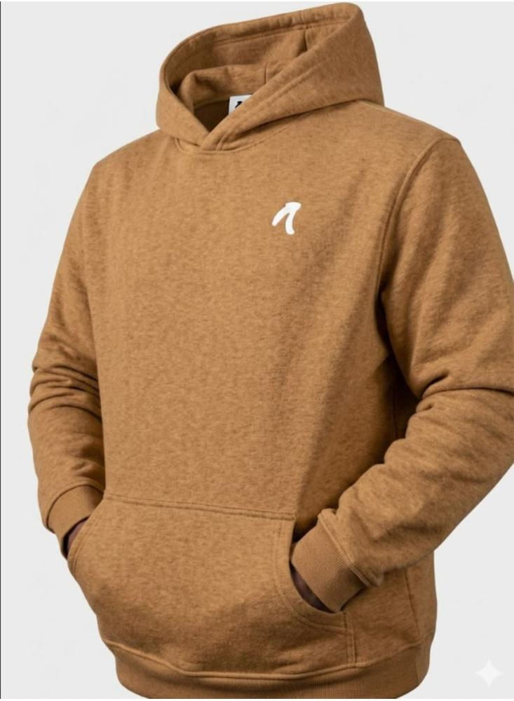 Buzo Hoddie Esencial Unisex Color Camel img #4