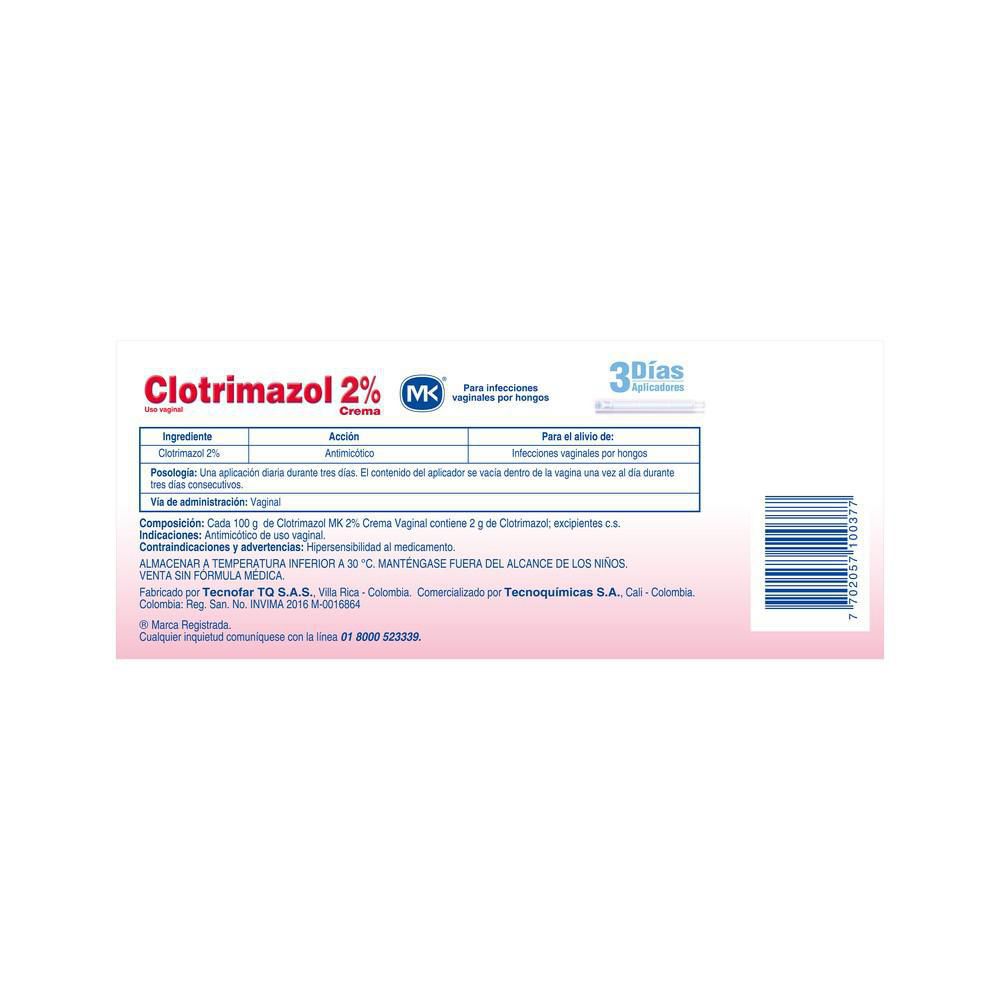 Crema CLOTRIMAZOL SIN REF img #3