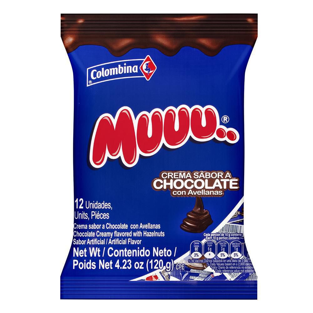 Crema MUUU con avellana sabor chocolate (120  gr) img #2