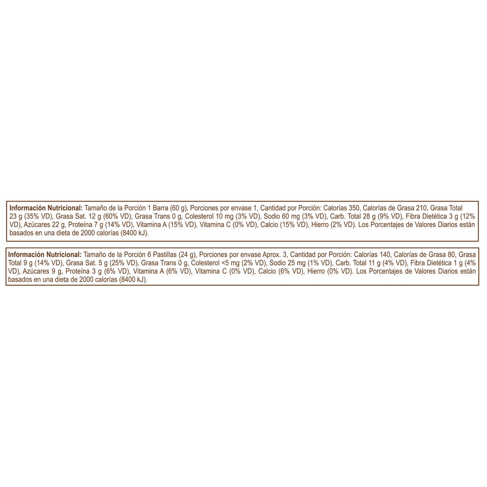 Chocolatina MONTBLANC  (60  gr) img #3