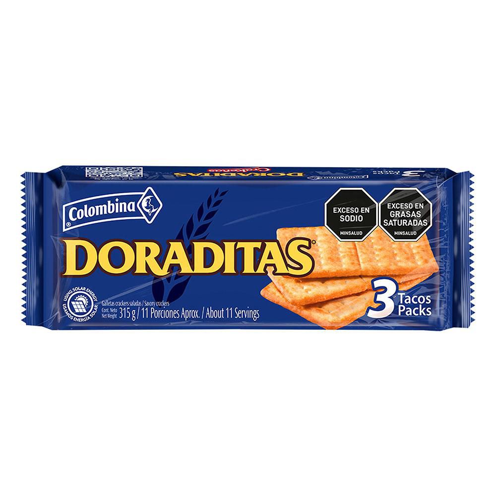 Galletas CRAKENAS Doraditas Taco X3 (315  gr) img #1