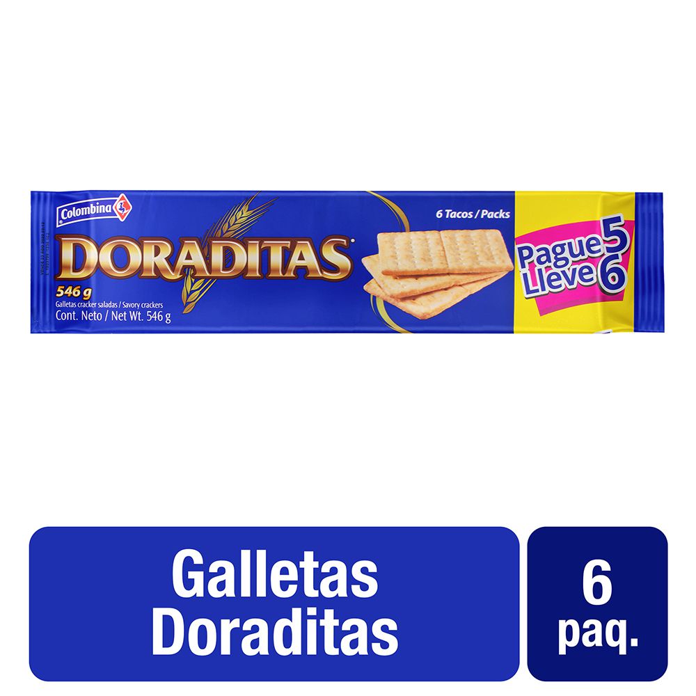 Galletas CRAKENAS doraditas (546  gr) img #1