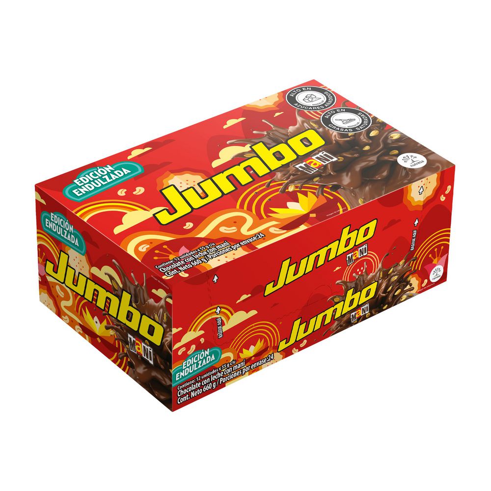 Chocolatina JUMBO MANI (660  gr) img #2