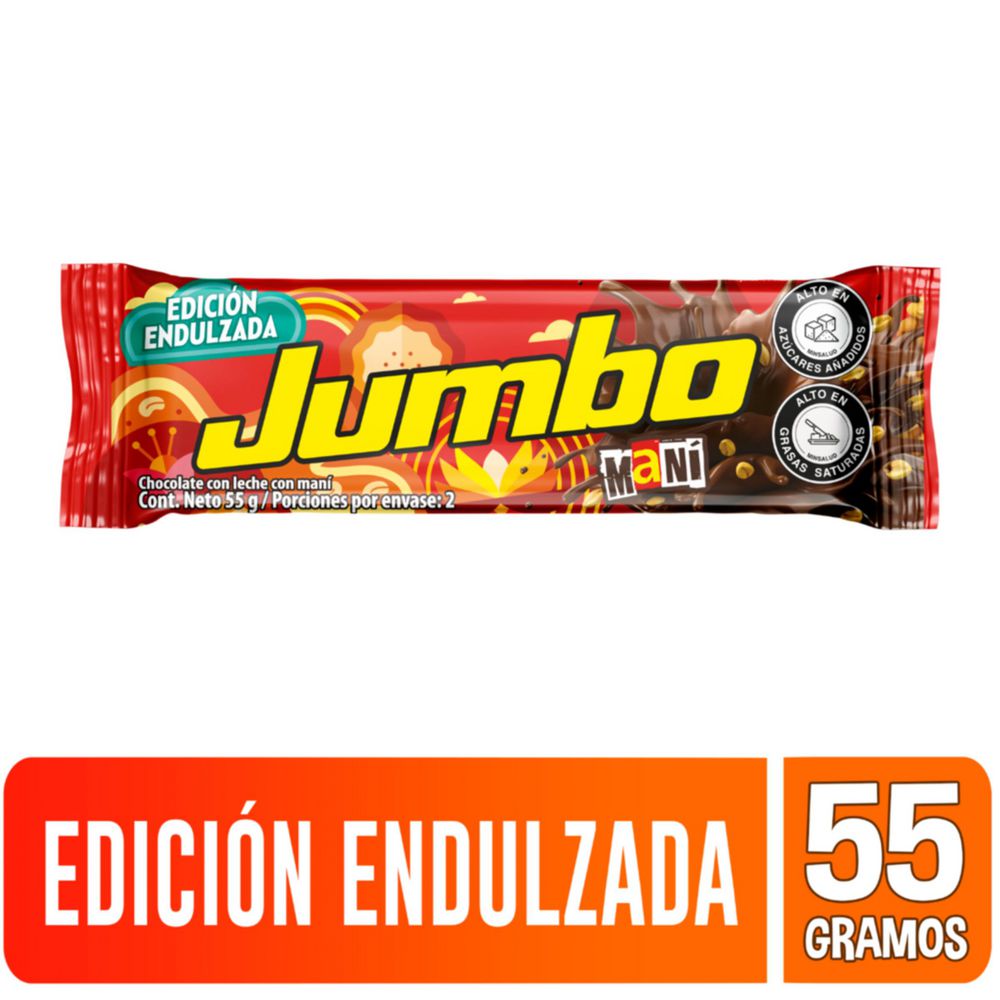 Chocolatina JUMBO MANI (55  gr) img #1