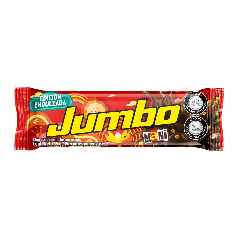 Chocolatina JUMBO MANI (55  gr) img #2
