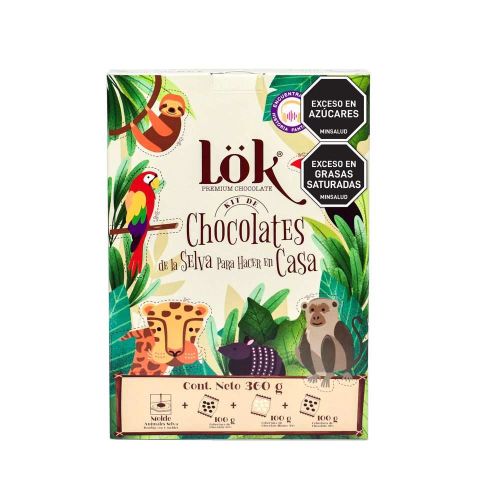 Chocolates LOK PREMIUM PRODUCTS PREMIUM KIT SELVA (360  gr) img #1