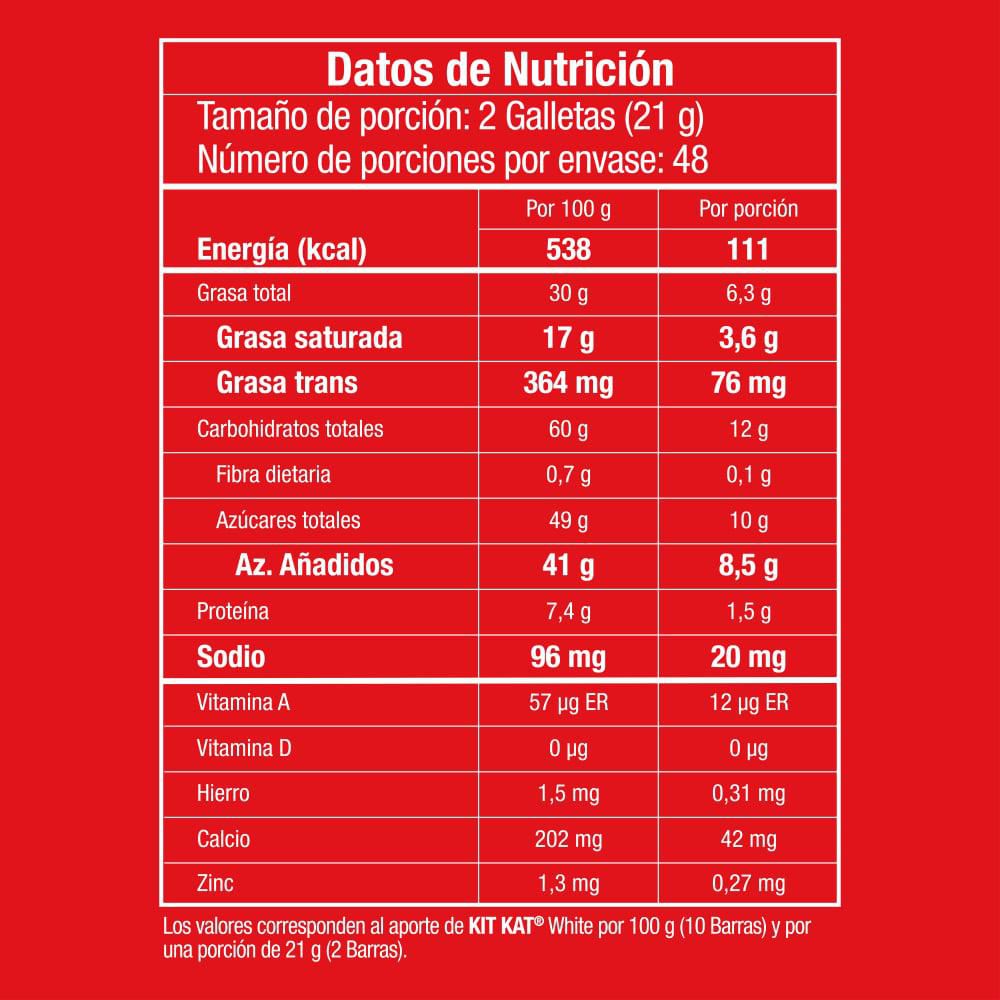 Chocolates KIT KAT deditos recubierto chocolate blanco (996  gr) img #4
