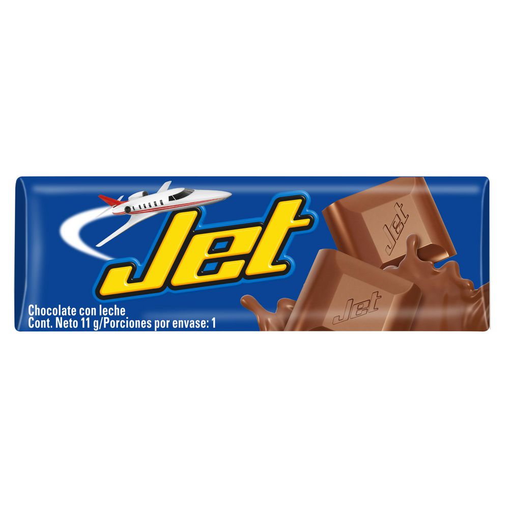 Chocolatina JET chocolate con leche (11  gr) img #2
