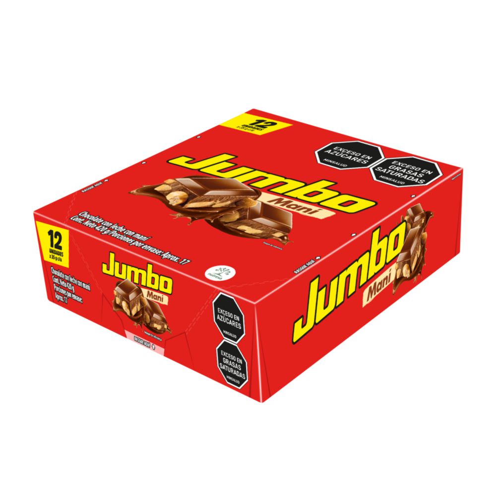 Chocolatina JUMBO maní (420  gr) img #2