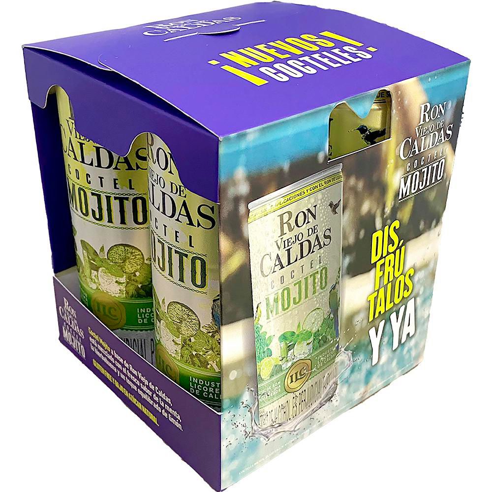 Coctel VIEJO DE CALDAS Fourpack Mojito (1180  ml) img #1