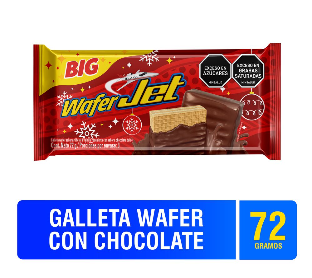 Chocolatina JET BigWafer (72  gr) img #1