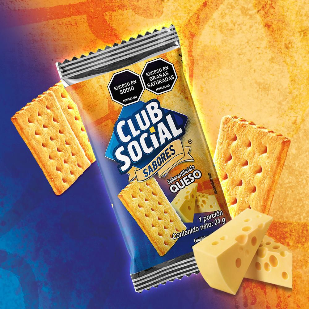 Galletas CLUB SOCIAL sabor a queso x6und (144  gr) img #3