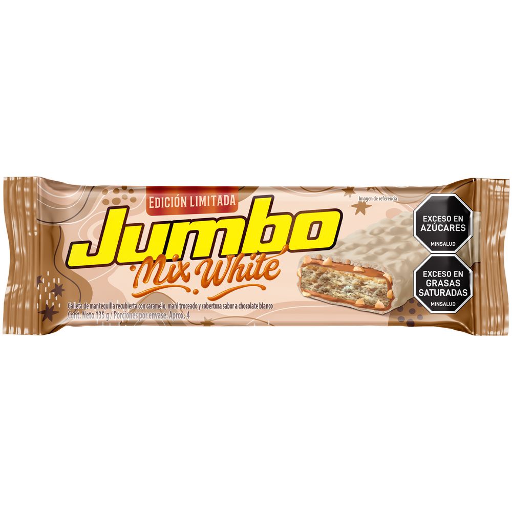 Chocolatina JUMBO mix white (135  gr) img #1