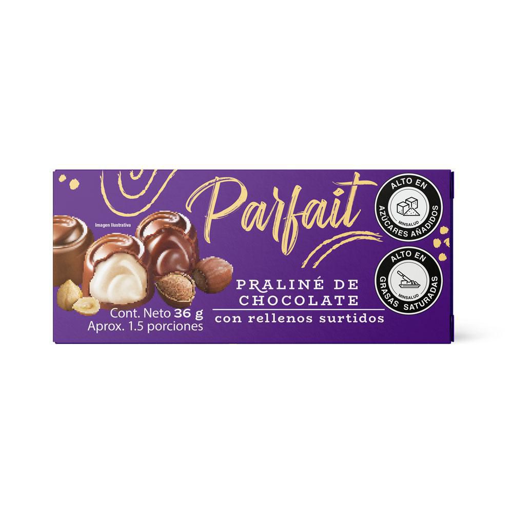 Chocolates PARFAIT con rellenos surtidos (36  gr) img #2