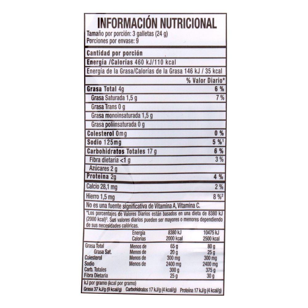 Galletas CLUB SOCIAL Harina  Arroz (216  gr) img #2