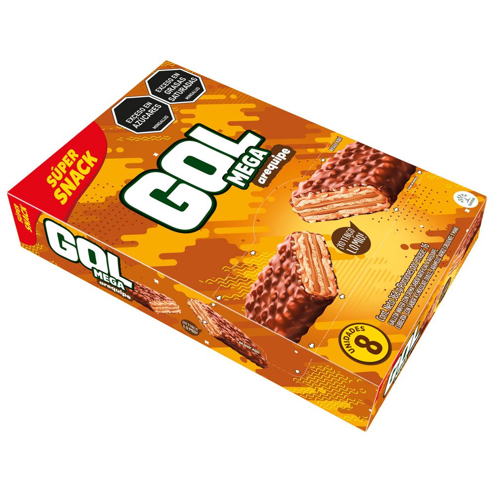 Chocolatina GOL MEGA AREQUIPE (368  gr) img #2