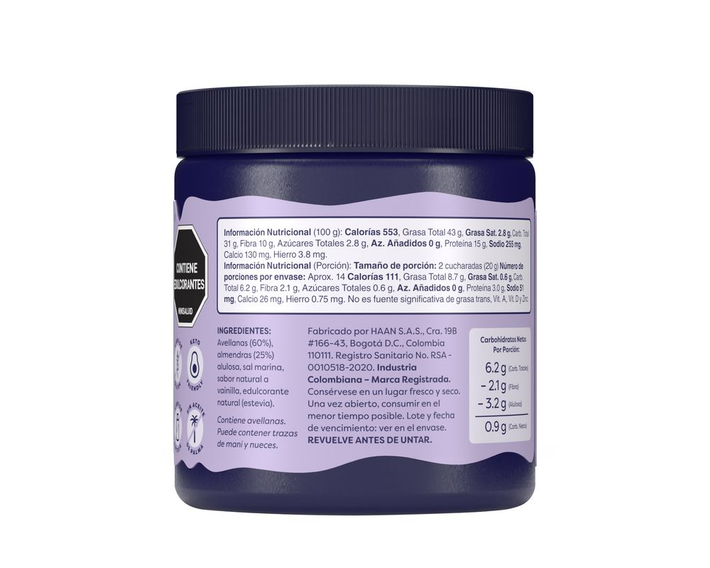 Esparcible WHY NOT Base Avellanas Chocolate Blanc (284  gr) img #3