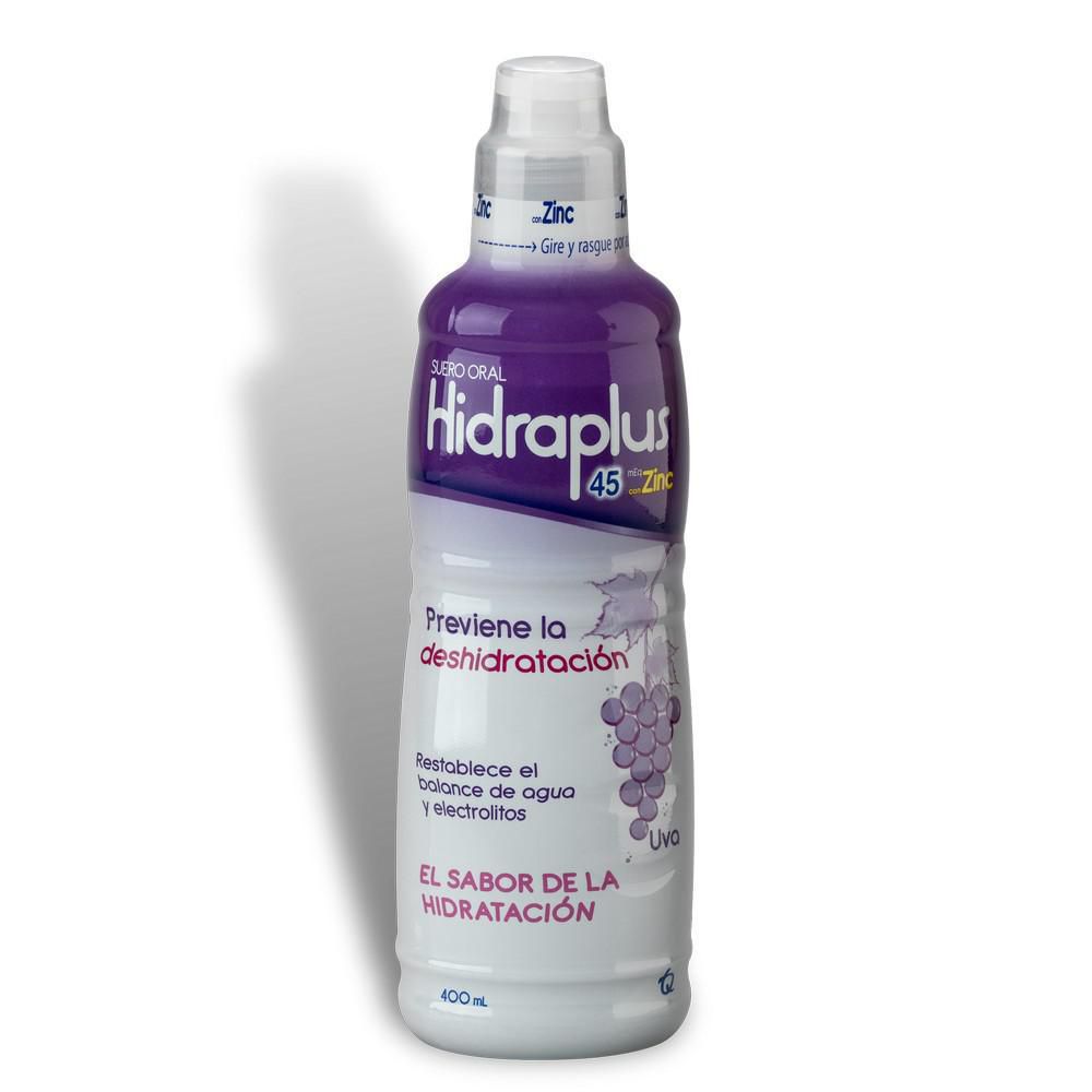 Suero HIDRAPLUS uva 45mEq con zinc (400  ml) img #1