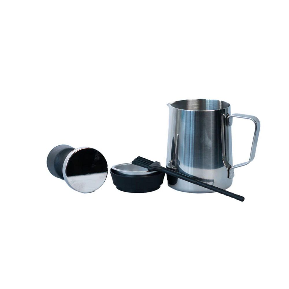 Maquina Espresso AROMA CAFETERO Barista Con Molino, Panel Digital  Negra MAQCM10N img #4