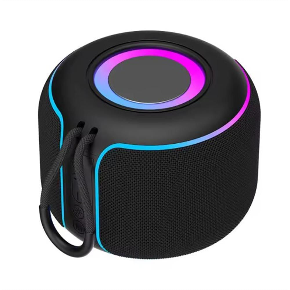Parlante Bluetooth Portátil Recargable Con Luces Led Rgb img #1