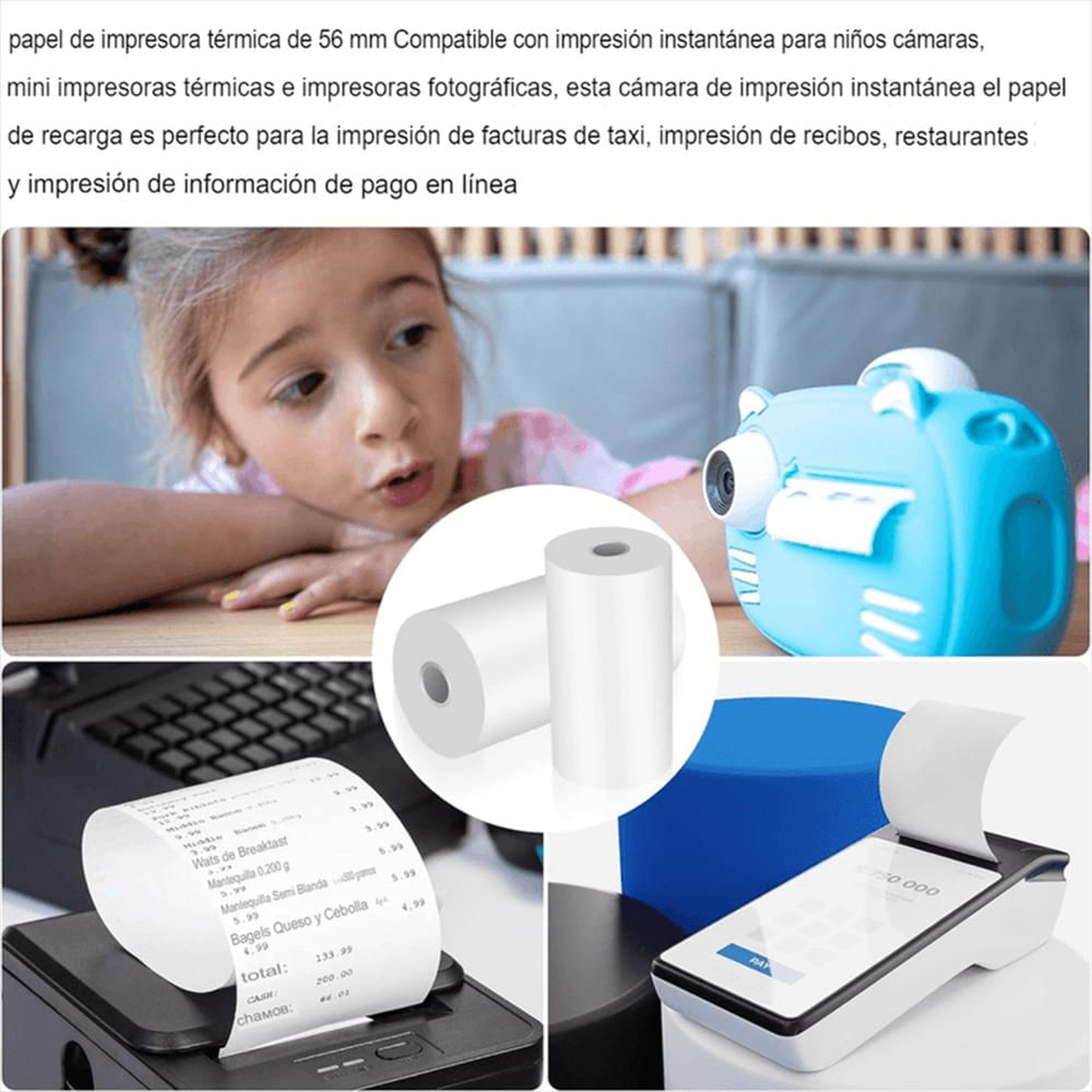 Papel De Repuesto Para Mini Impresoras Térmicas img #2
