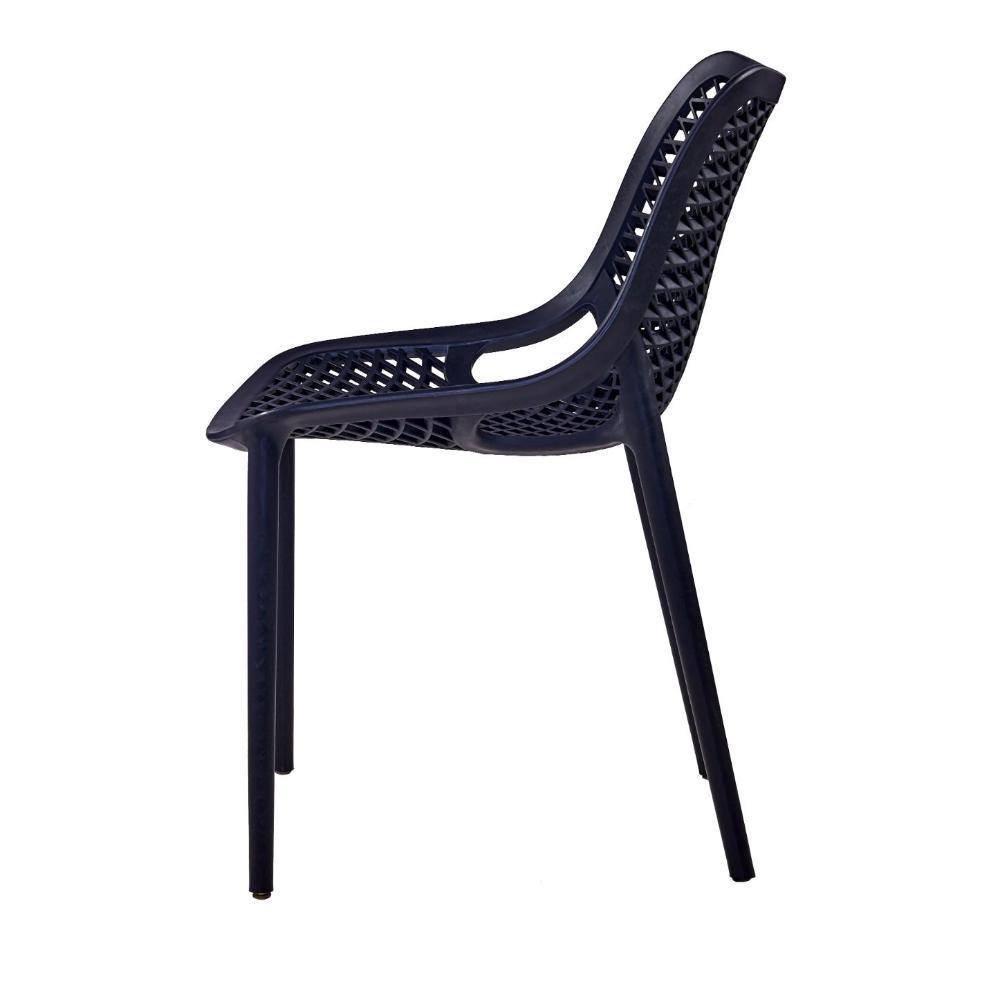 Silla Miame, Negro, Con Espaldar Y Reposa Brazos img #3