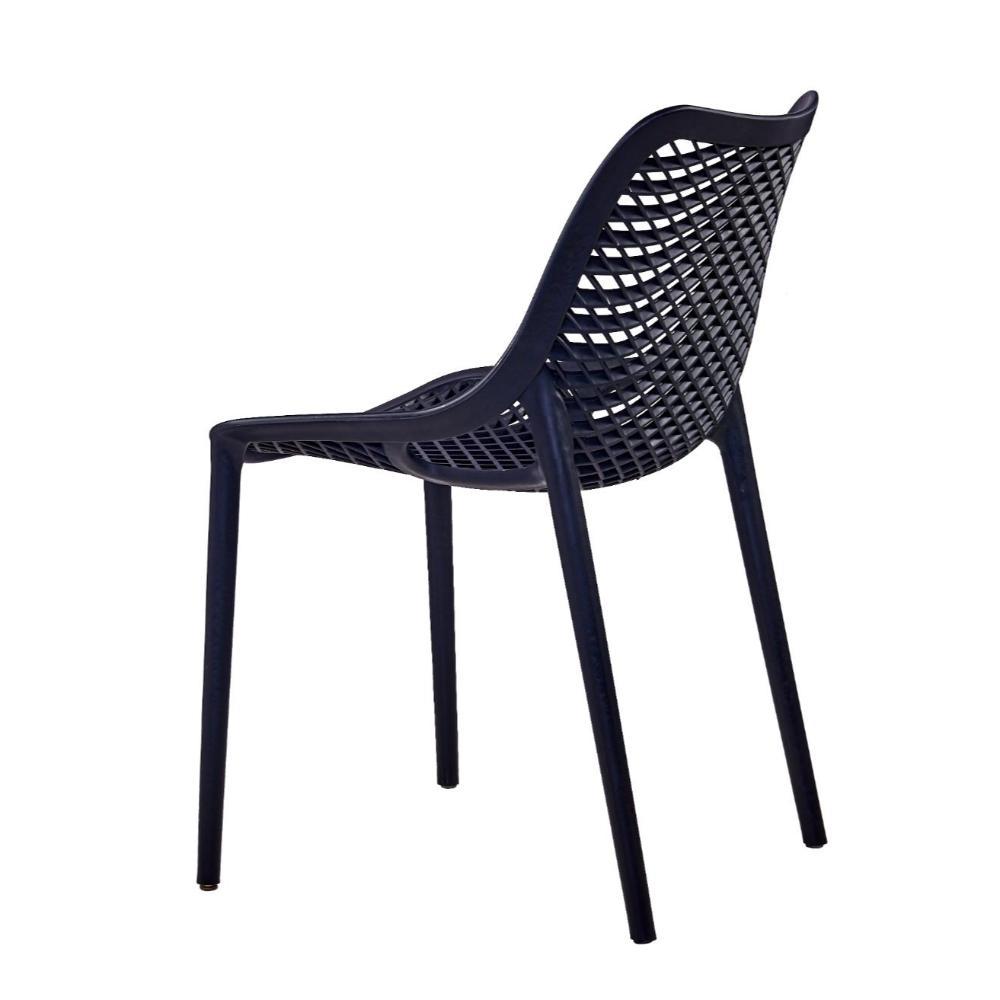 Silla Miame, Negro, Con Espaldar Y Reposa Brazos img #4