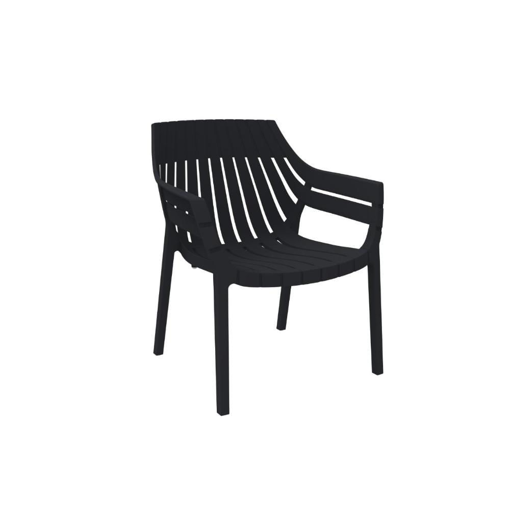 Silla Con Brazos Arena, Negro, Con Espaldar Y Diseño Moderno img #1