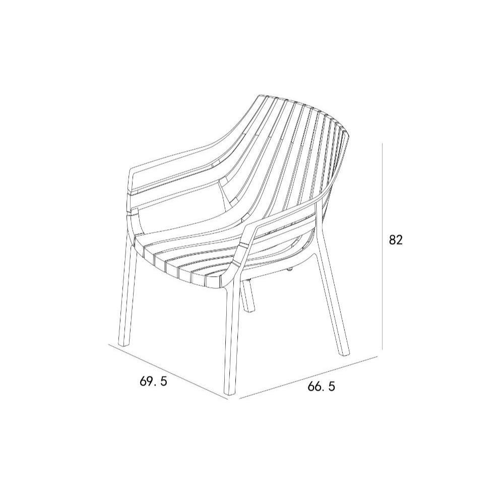 Silla Con Brazos Arena, Negro, Con Espaldar Y Diseño Moderno img #5