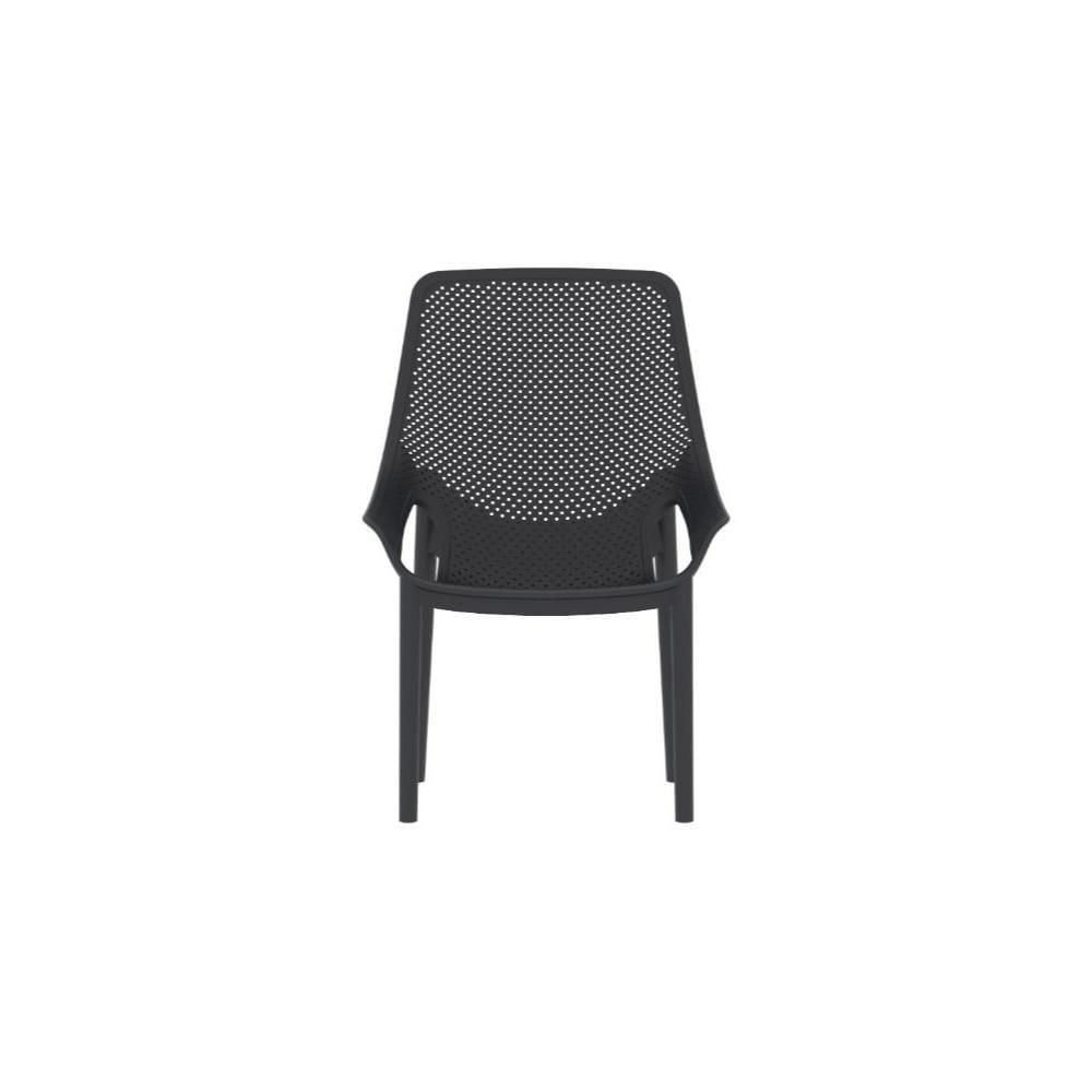 Silla Launge Ibiza, Negro, Con Espaldar Y Reposa Brazos img #4