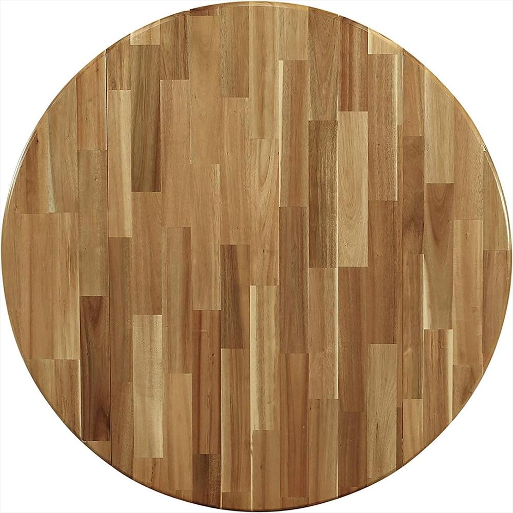 Mesa Comedor East West Furniture Madera Diseño Pedestal Color Textura Madera 120 Cm img #4